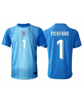 Billige Fotballdrakt England Jordan Pickford #1 Keeper Replika Hjemmedrakt VM 2026 Kortermet Billige Fotballdrakt England Jordan Pickford #1 Keeper Replika Hjemmedrakt VM 2026 Kortermet